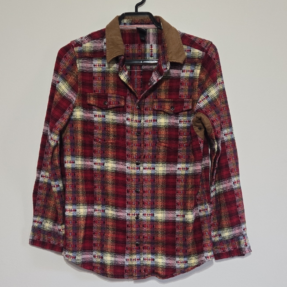 Southwestern Snap Button Shacket